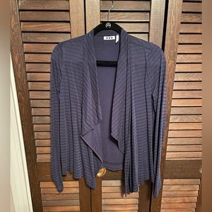 Three Dots Waterfall Cardigan Size M